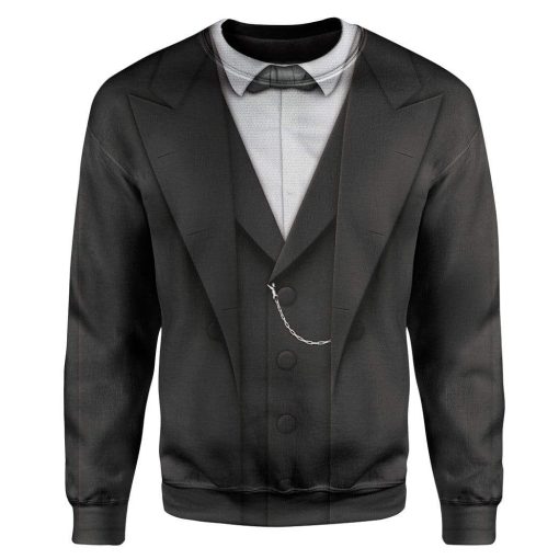 3D Full-Print Abraham Lincoln Apparel HD-AT01111914 3D Custom Fleece Hoodies Long Sleeve S