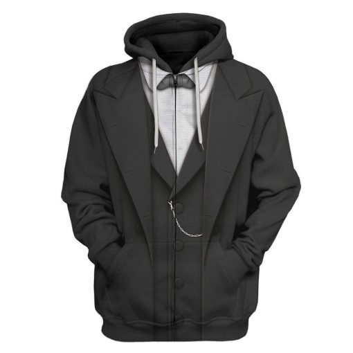 3D Full-Print Abraham Lincoln Apparel HD-AT01111914 3D Custom Fleece Hoodies Zip Hoodie S