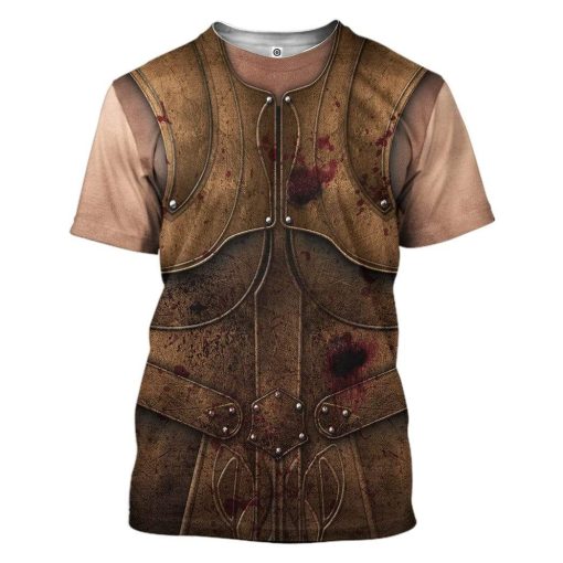 3D Full-Print Achilles Hoodie Apparel HD-TA02111901 3D Custom Fleece Hoodies T-Shirt S