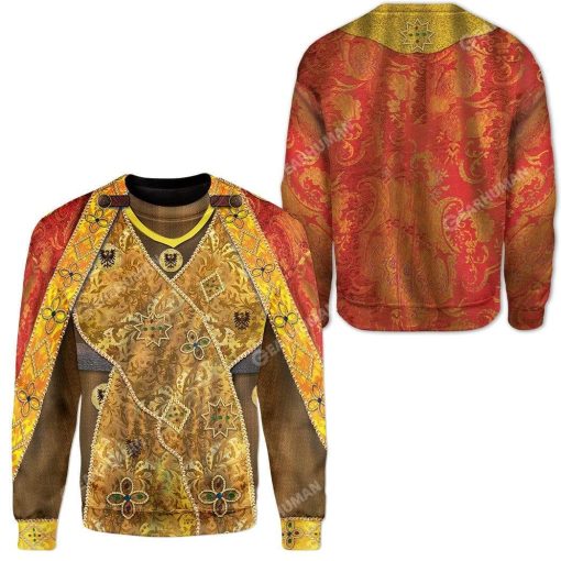 3D Full-Print Charlemagne Apparel HD-DT31101904 3D Custom Fleece Hoodies