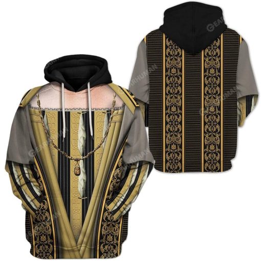 3D Full-Print Francis I Of France Apparel HD-AT04111901 3D Custom Fleece Hoodies