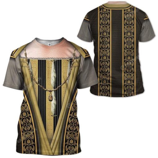 3D Full-Print Francis I Of France Apparel HD-AT04111901 3D Custom Fleece Hoodies