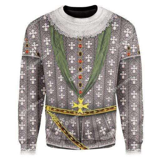 3D Full-Print Henry IV Of France Apparel HD-AT01111916 3D Custom Fleece Hoodies Long Sleeve S