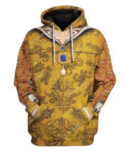 3D Full-Print Mary I of England Apparel HD-AT31101909 3D Custom Fleece Hoodies Hoodie S 