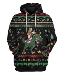 3D Full-Print Ugly Jesus Apparel HD-TT04111905 3D Custom Fleece Hoodies Hoodie S 