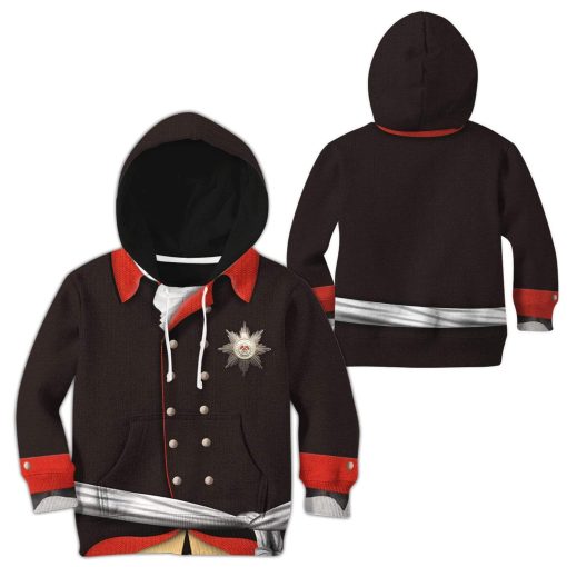 3D Kid Full-Print Frederick The Great Apparel HD-DT2691904K Kid 3D Apparel