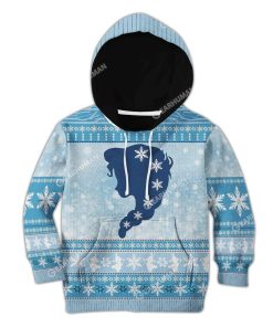 3D Kid Full-Print Ugly Elsa Apparel HD-DT04111913K Kid 3D Apparel Kid Hoodie 2XS/3-4