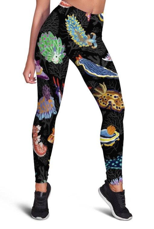 3D Nudibranch Full Print Leggings 3d legging Leggings LEGGINGS S