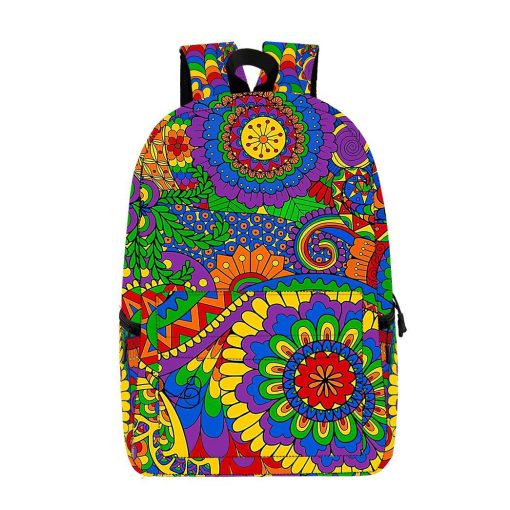 Gearhumans 3D Love And Peace Custom Backpack