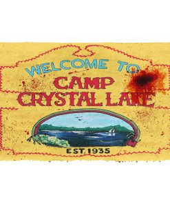 Gearhumans 3D Friday The 13th Welcome To Crystal Lake Custom Doormat