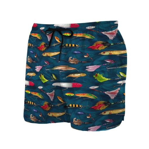 Gearhumans 3D Fishing Lures Custom Hawaii Shirt - Image 10