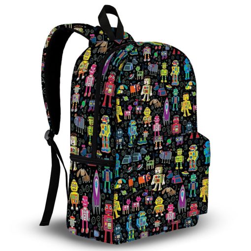 Gearhumans 3D Robots In Space Custom Backpack - Image 2