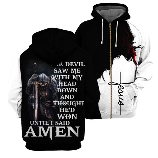 Gearhumans Knight Templar - 3D All Over Printed Shirt