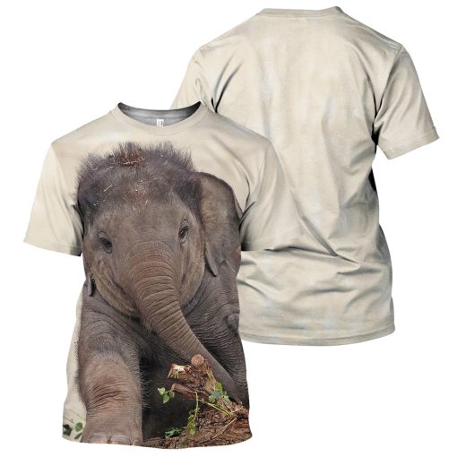 Gearhumans Elelphant - 3D All Over Printed Shirt - Image 3