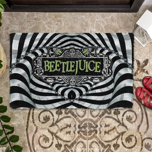 Gearhumans 3D Beetlejuice Custom Doormat - Image 5