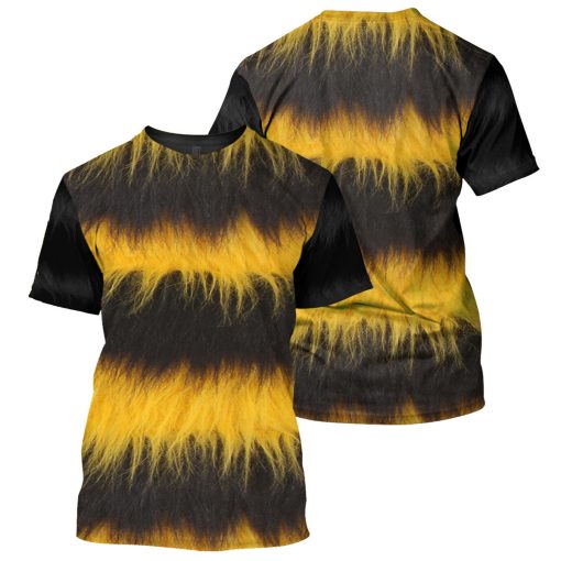 Gearhumans Bee - 3D All Over Printed Shirt - Image 3