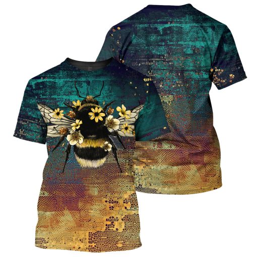 Gearhumans Beehive - 3D All Over Printed Shirt - Image 3