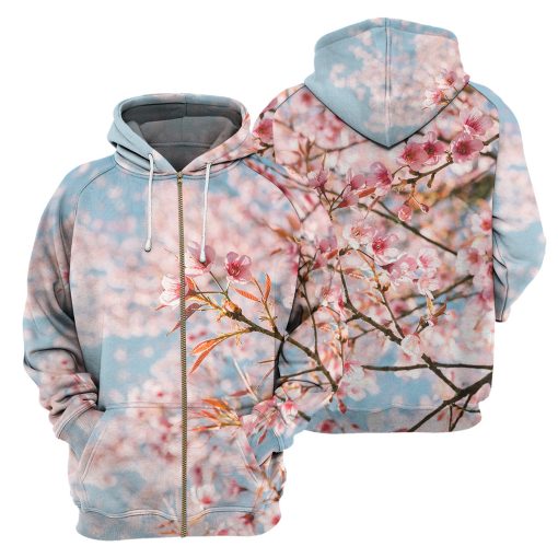 Gearhumans Cherry Blossom - 3D All Over Printed Shirt - Image 4