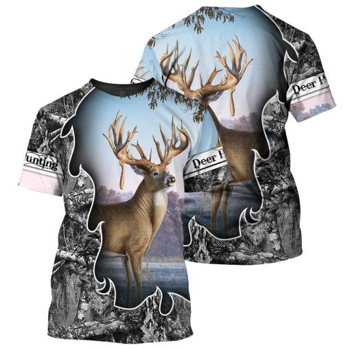 Gearhumans Deer - 3D All Over Printed Shirt