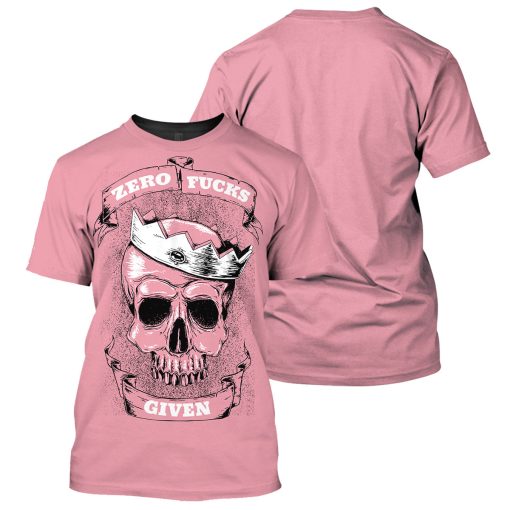 Gearhumans Pink Skull - 3D All Over Printed Shirt - Image 3
