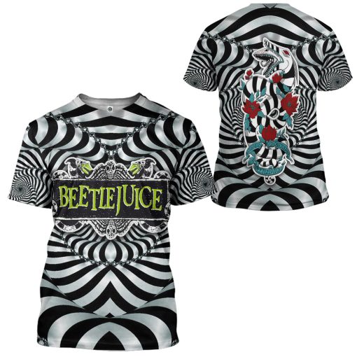 Gearhumans 3D Beetlejuice Sandworm Custom Tshirt Hoodie Apparel - Image 7