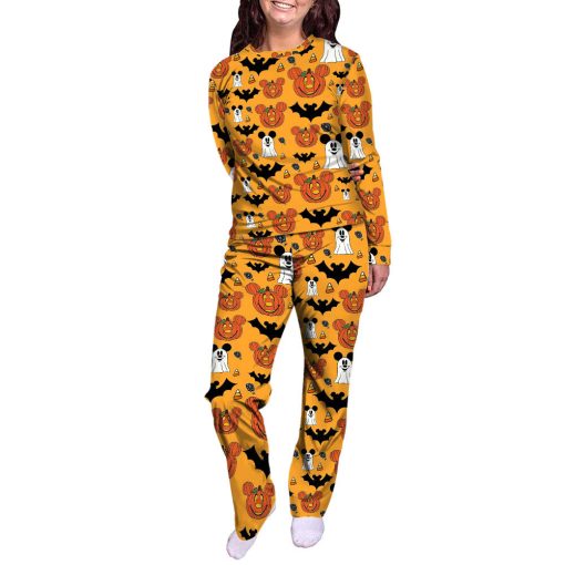 Gearhumans 3D Halloween Mouse Custom Family Pajamas - Image 3