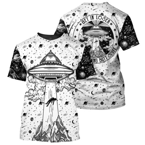 Gearhumans UFO Ailen - 3D All Over Printed Shirt - Image 3