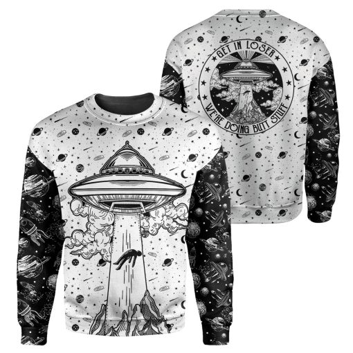 Gearhumans UFO Ailen - 3D All Over Printed Shirt - Image 2
