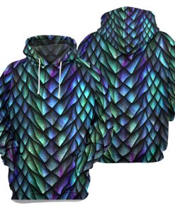 Gearhumans Dragon Scales - 3D All Over Printed Shirt