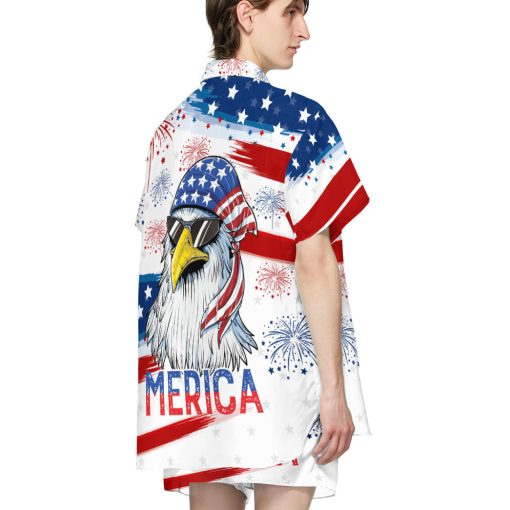 Gearhumans Merica Custom Hawaii Shirt - Image 5