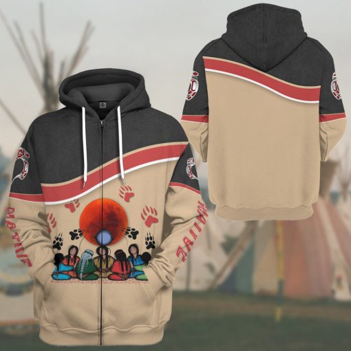 Gearhumans 3D Native Custom Tshirt Hoodie Apparel - Image 12