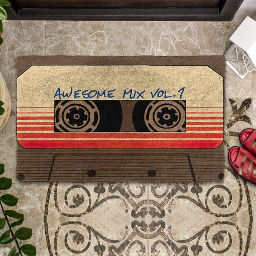 Gearhumans 3D GOTG Awesome Mix Vol.1 Doormat - Image 4