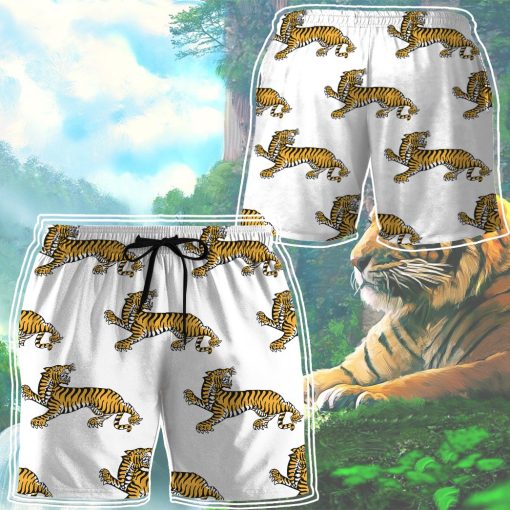 Gearhumans 3D Tiger Custom Hawaii Shirt - Image 12