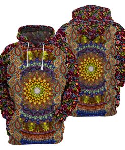 Gearhumans Sunflower Hippie - 3D All Over Printed Shirt