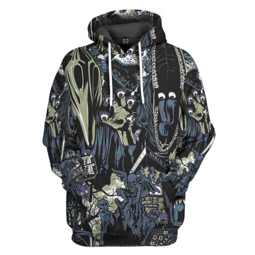 Gearhumans 3D Beetlejuice Adam And Barbara Custom Tshirt Hoodie Apparel