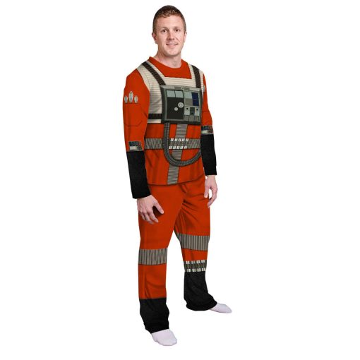 Gearhumans 3D S.W Rebel Pilot Custom Family Pajamas - Image 4