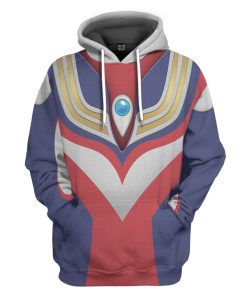 Gearhumans 3D Ultraman Tiga Custom Hoodie Tshirt Apparel