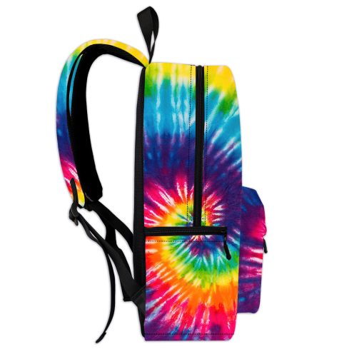 Gearhumans 3D Hippie Tie Dye Custom Backpack - Image 3