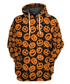 Gearhumans 3D SNL David S Pumpkin Custom Hoodie Tshirt Apparel
