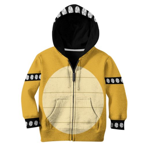 Gearhumans 3D Bowser Custom Kid Hoodie Tshirt Apparel 4 Gearhumans 3D Bowser Custom Kid Hoodie Tshirt Apparel - Image 4