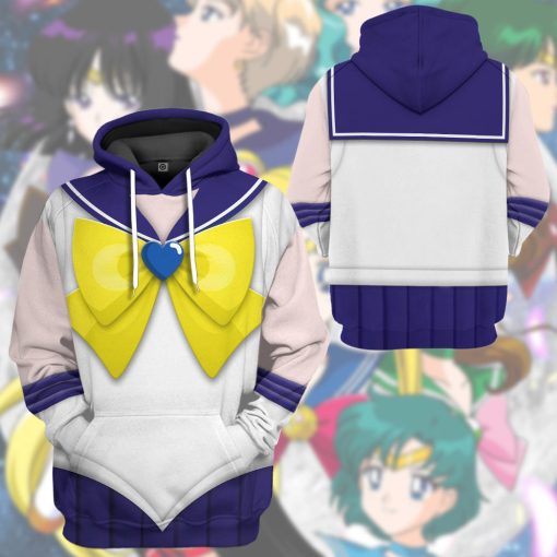 Gearhumans 3D Sailor Uranus Custom Tshirt Hoodie Apparel - Image 11