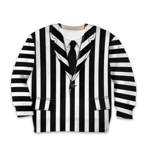 Gearhumans 3D Beetlejuice Halloween Cosplay Custom Kid Hoodie Tshirt Apparel 2 Gearhumans 3D Beetlejuice Halloween Cosplay Custom Kid Hoodie Tshirt Apparel - Image 2
