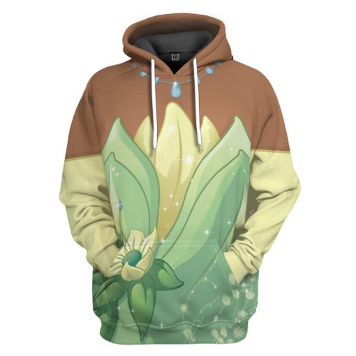 Gearhumans 3D Tiana Princess Custom Tshirt Hoodie Apparel