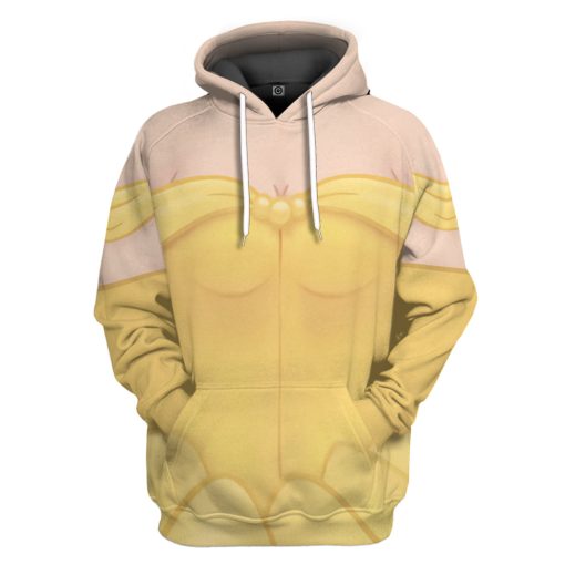 Gearhumans 3D Bella Princess Custom Tshirt Hoodie Apparel