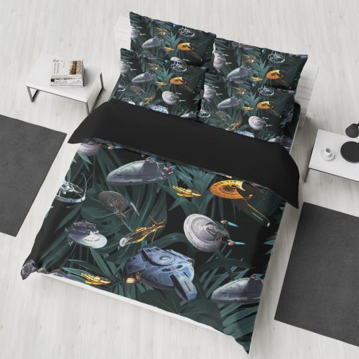 Gearhumans 3D S.T Space Ships Custom Bedding Set - Image 4