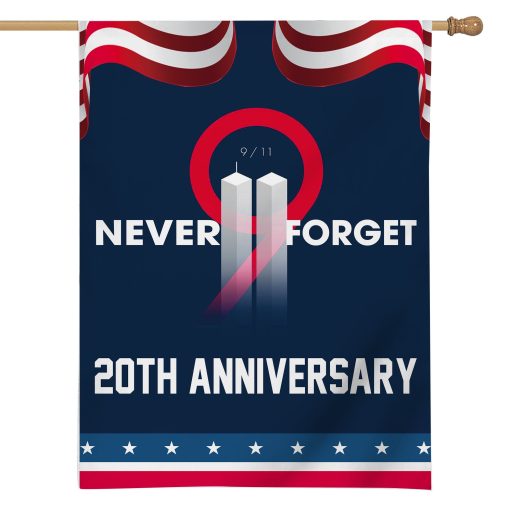 Gearhumans 3D Patriot Day Never Forget Custom Flag - Image 2