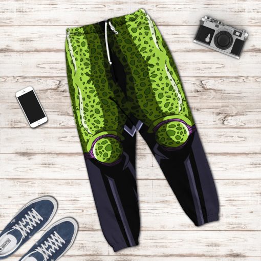 Gearhumans 3D Cell Dragon Ball Custom Sweatpants - Image 4