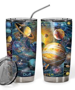 Gearhumans 3D Our Solar System Custom Tumbler