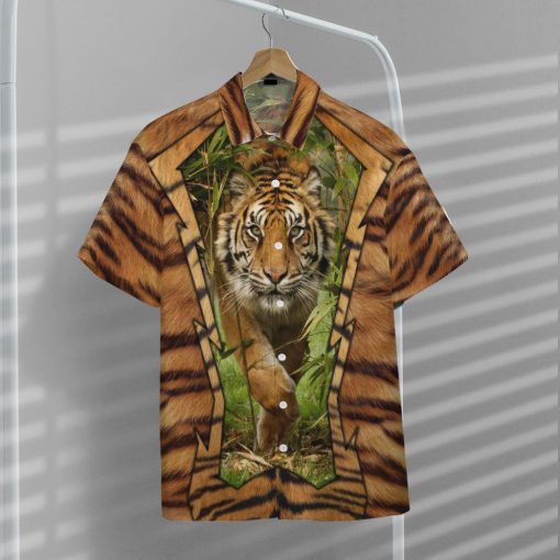 Gearhumans 3D Jungle Tiger Custom Hawaii Shirt - Image 5