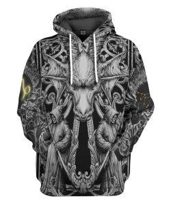 Gearhumans 3D The Dark Side of Capricorn Custom Tshirt Hoodie Apparel